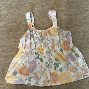 Abercrombie Kids Floral Camisole - Yellow, Purple, Orange